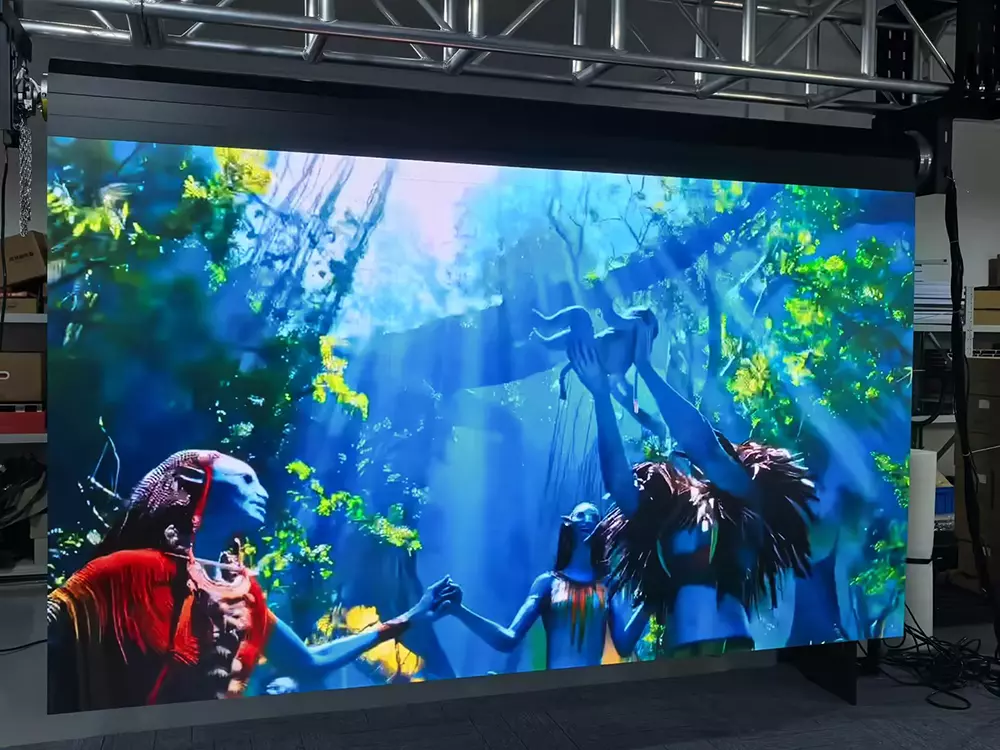 Rollable LED Wall